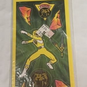 Vintage Mighty Morphin Power Ranger 16pc Stickers